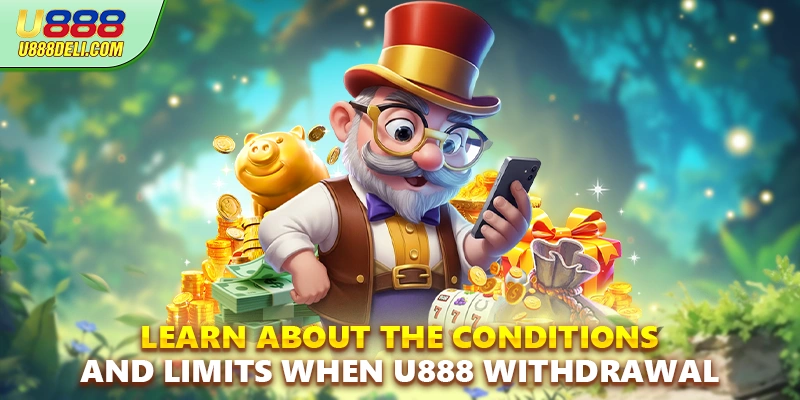 Learn about the conditions and limits when U888 Withdrawal